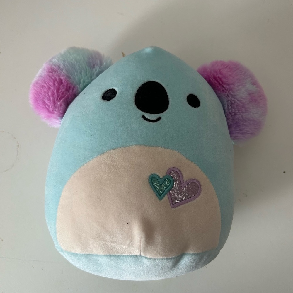 Squishmallows Koala Plush Accessory - Blue and Pink
